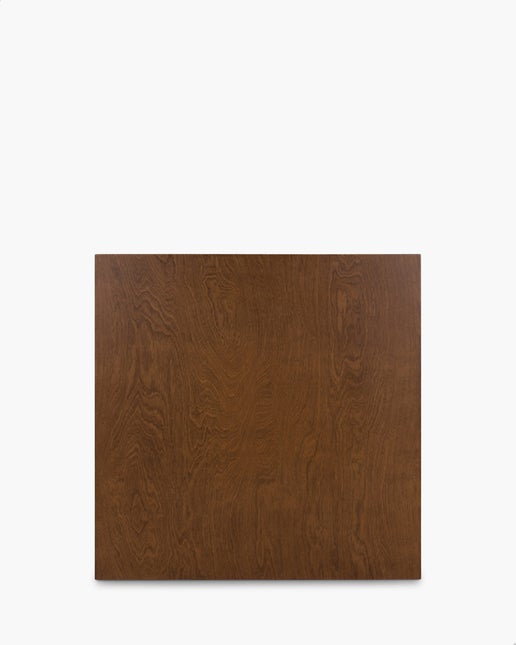 Birch Plywood Table Top 80 Square, Dark Birch Cintesi