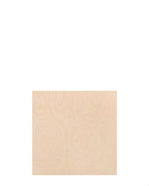 Birch Plywood Table Top 60cm Square, Natural Cintesi
