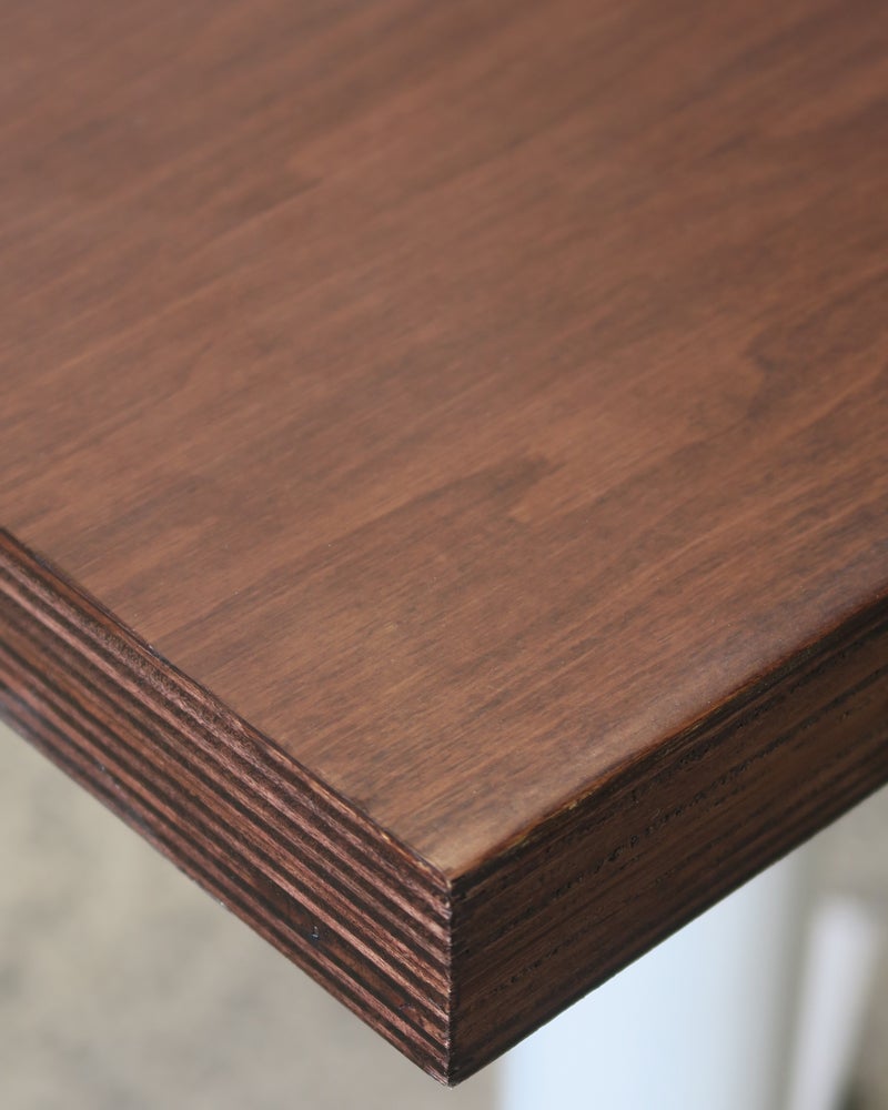 Birch plywood table top walnut, 800x600 rectangle Cintesi