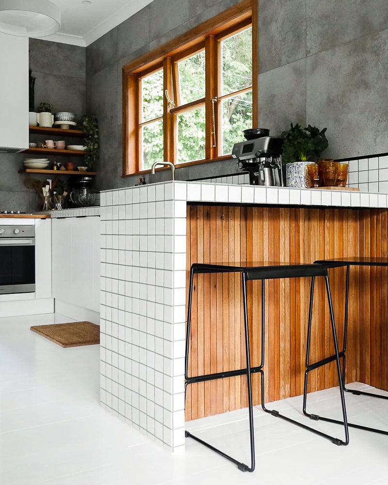 Detroit wire bar stool matt black 65cm Cintesi