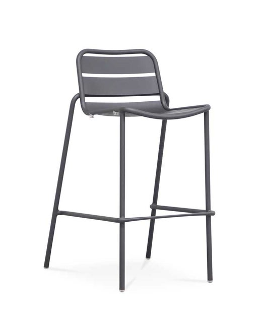 Frankie Bar Stool Charcoal, 75cm Cintesi