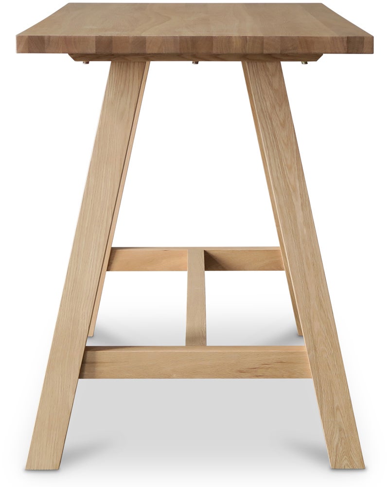 Idaho oak veneer bar leaner 140x70cm 105h, natural Cintesi