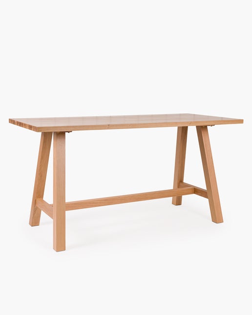 Idaho Oak Veneer Bar Leaner 180x80cm 90h, Natural Cintesi