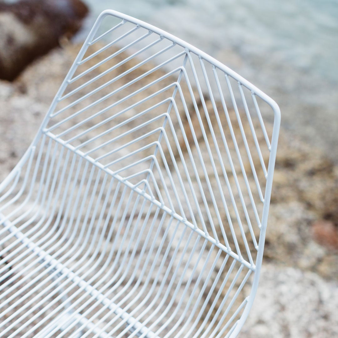 Johnny wire bar stool white, 65cm Cintesi