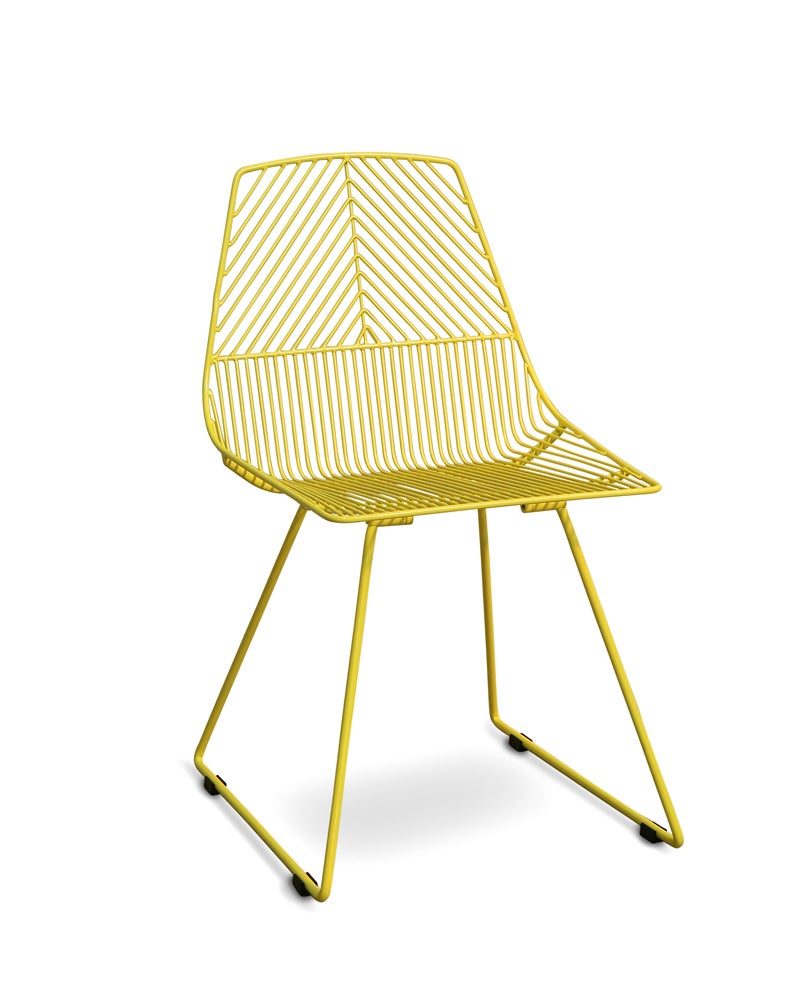 Johnny wire chair yellow Cintesi