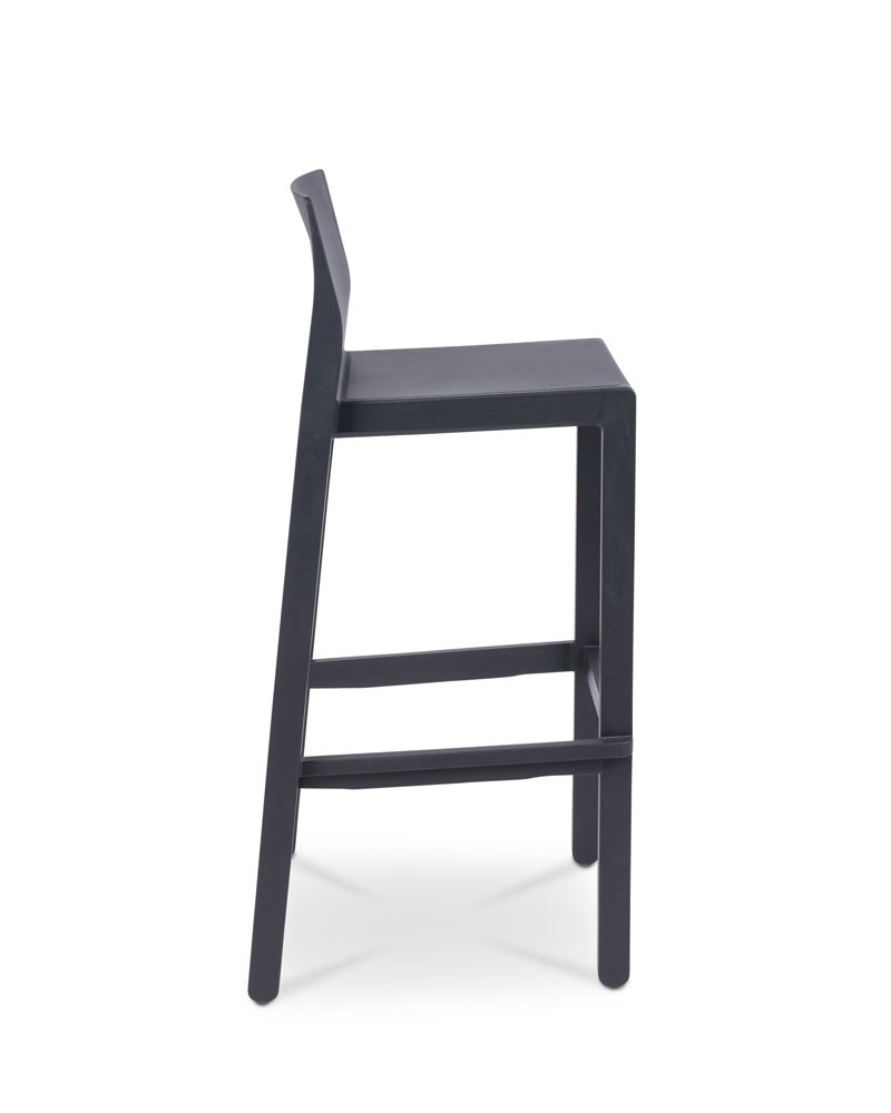 Kate bar stool anthracite, 75cm Cintesi