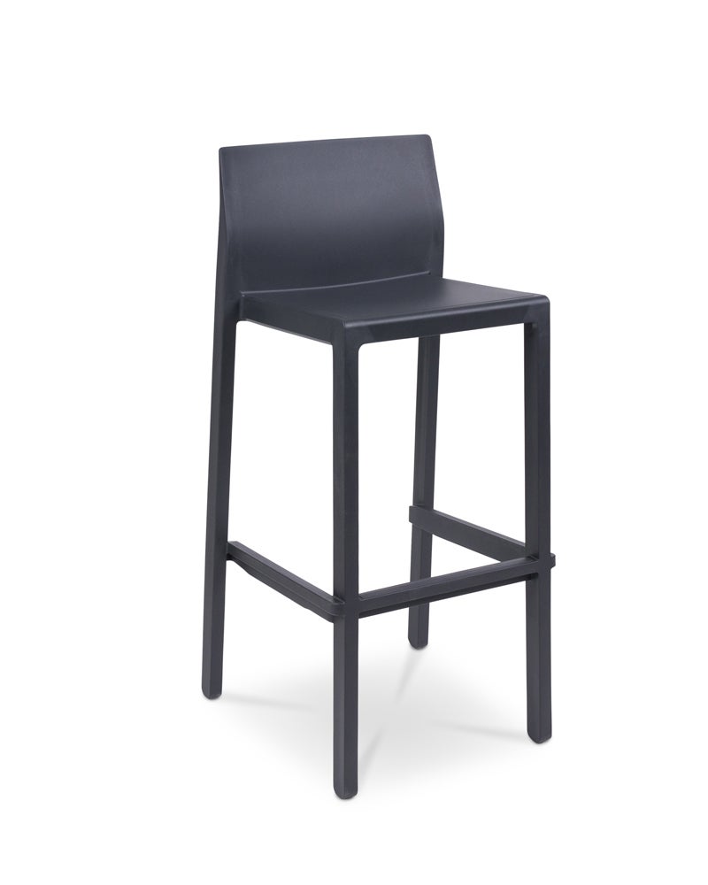 Kate bar stool anthracite, 75cm Cintesi
