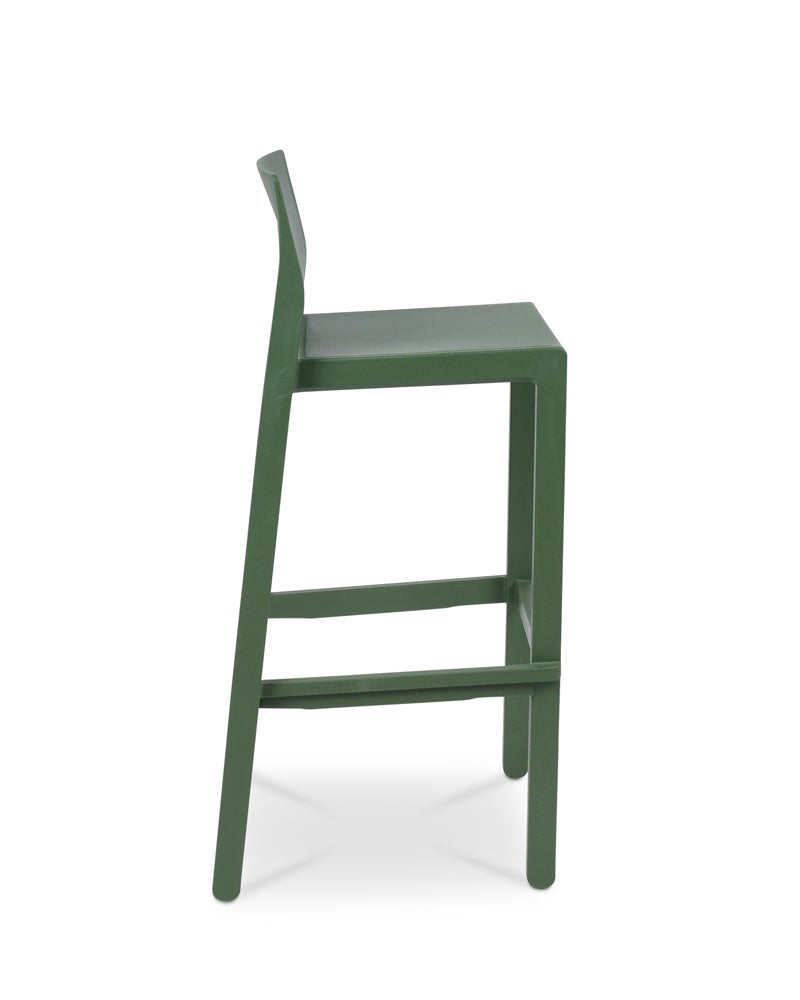 Kate bar stool olive green, 75cm Cintesi