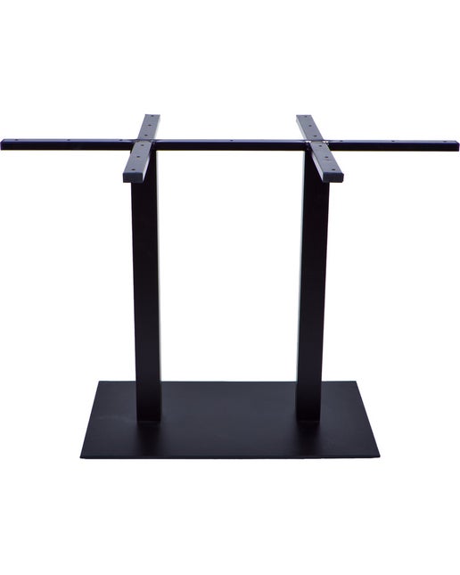 Konus Double Table Base - 40x70cm, Black | Cintesi