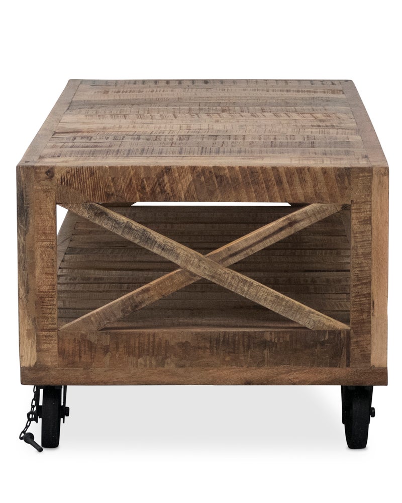 Marshall coffee table, 143*61*49h Cintesi