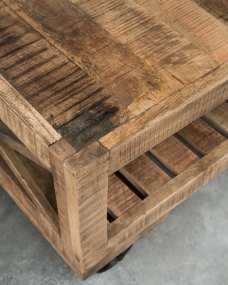 Marshall coffee table, 143*61*49h Cintesi