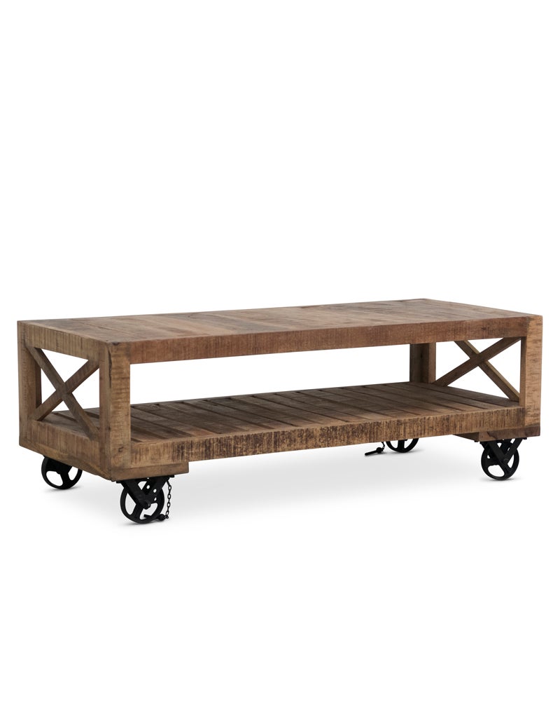 Marshall coffee table, 143*61*49h Cintesi