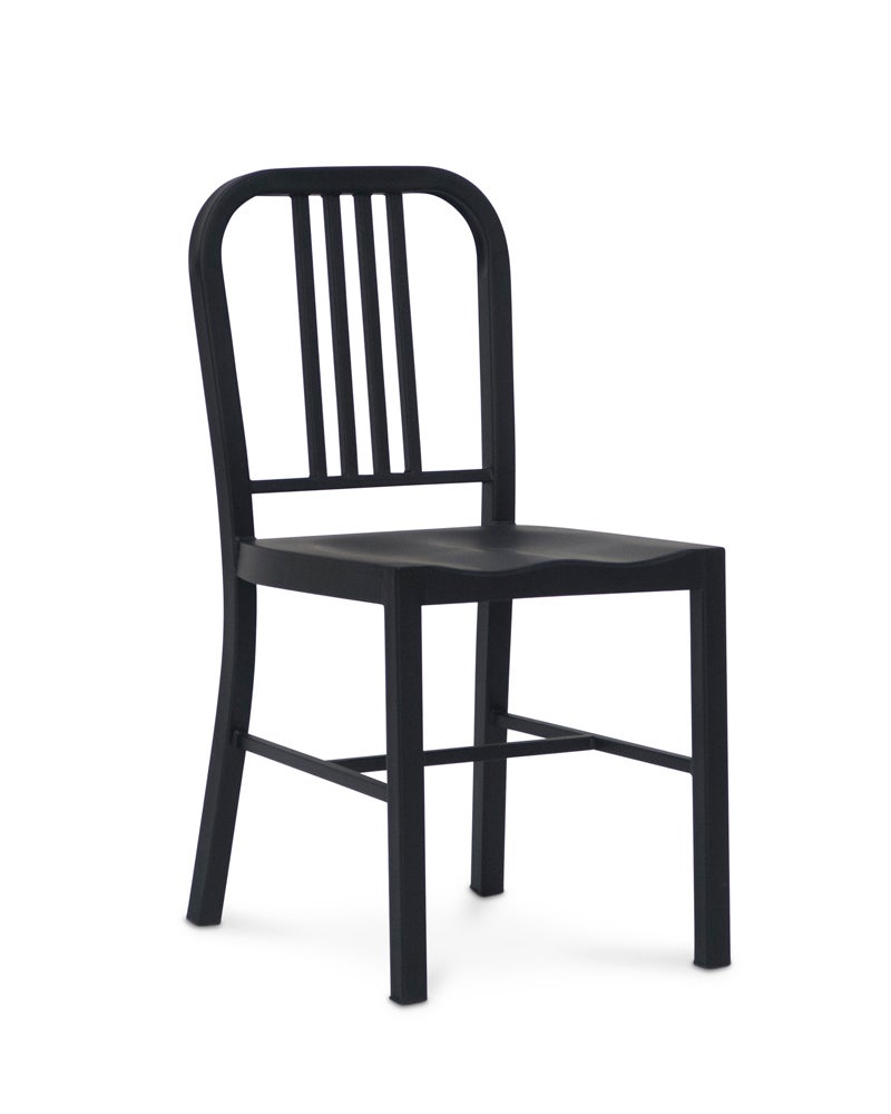 Matt shop black chairs