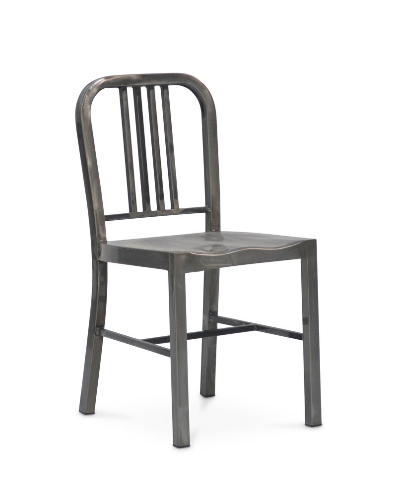 Navy 2025 metal chair