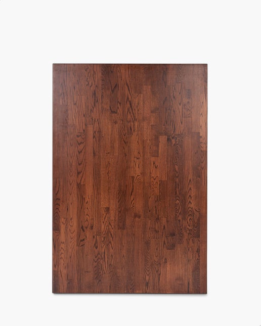 Solid Oak Table Top 120x80cm, Walnut Cintesi