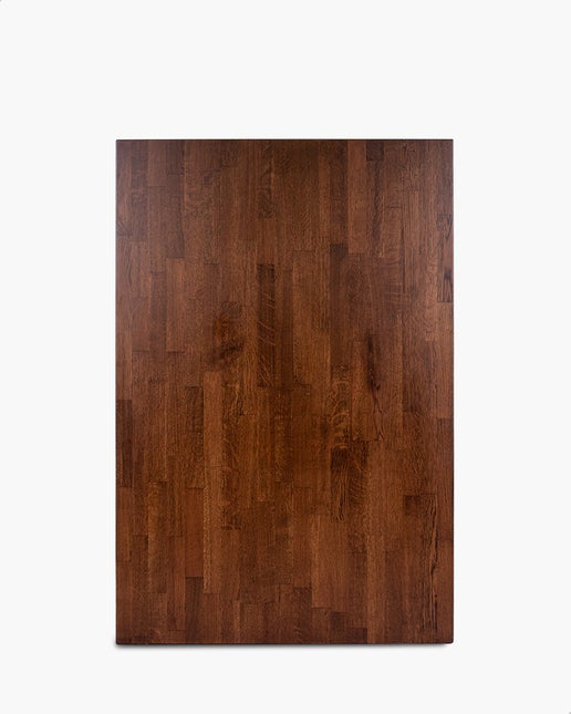 Solid Oak Table Top 120x80cm, Dark Oak Cintesi