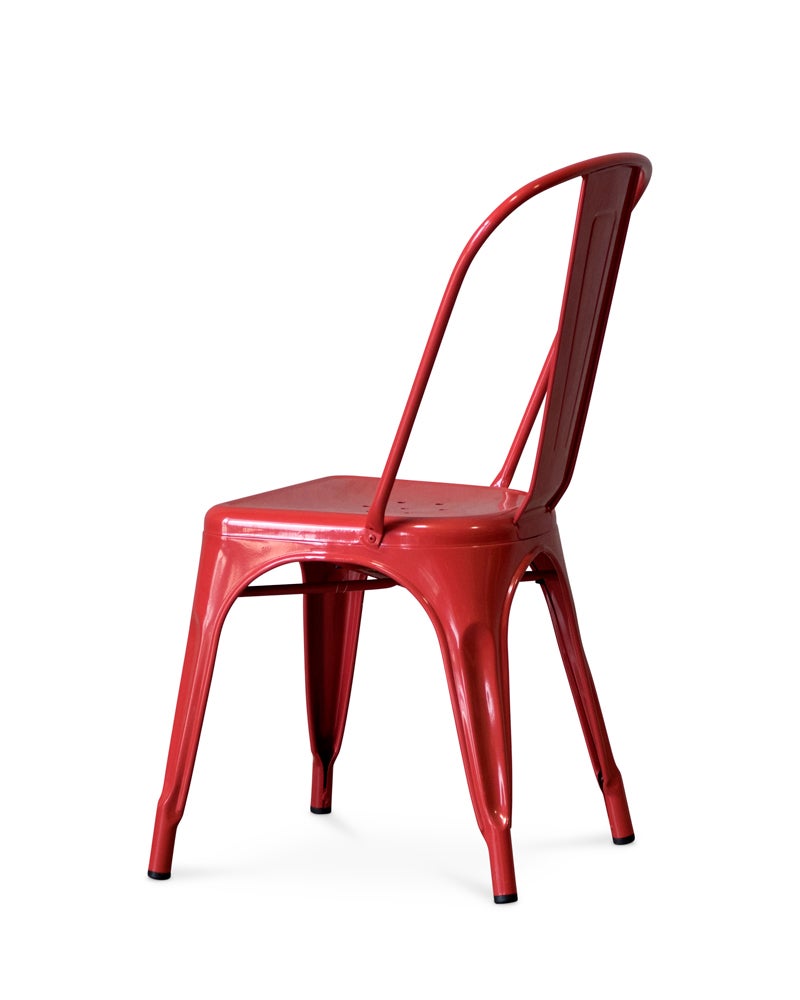 Tolix Replica Chair Red Cintesi