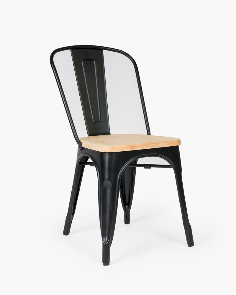 Tolix black chair deals