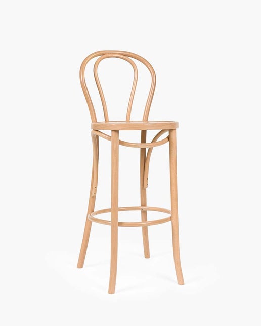 Twist Bentwood Bar Stool Natural, 75cm Cintesi